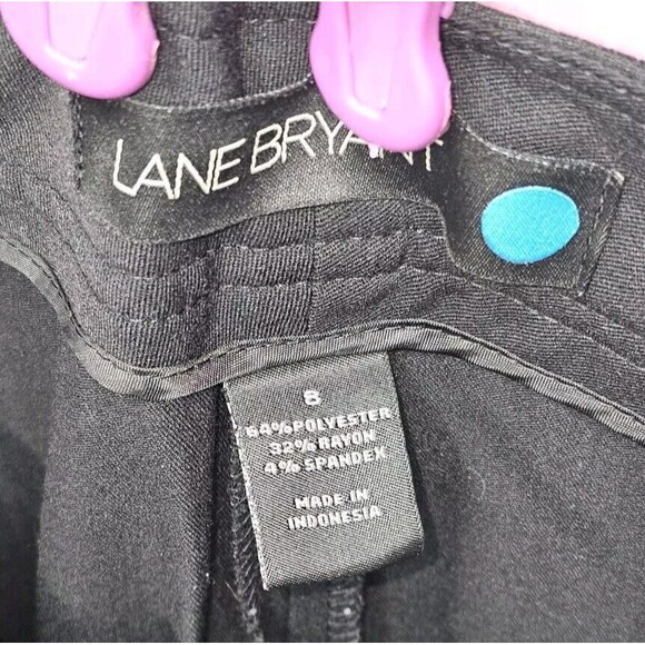 Lane Bryant Pants Black Sz 8 -‎ Vintage - Picture 3 of 8